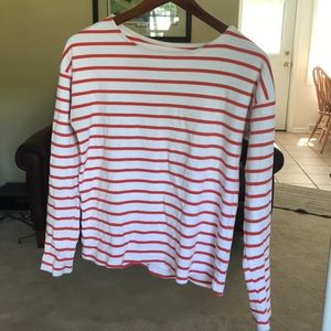 H&M striped organic cotton shirt